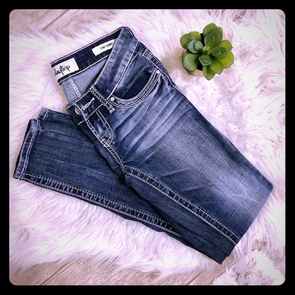 DayTrip skinny ankle jeans